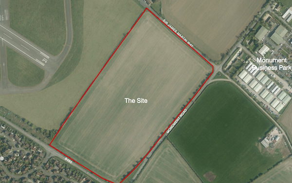 150 homes planned next to Chalgrove Airfield