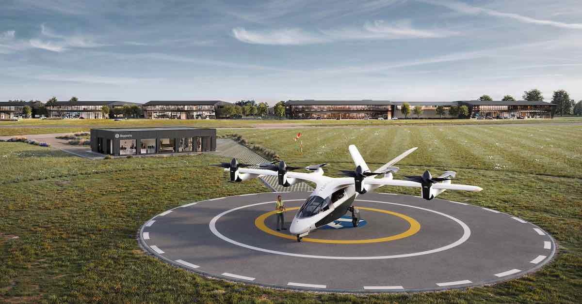 Vertiport gets permission to take off