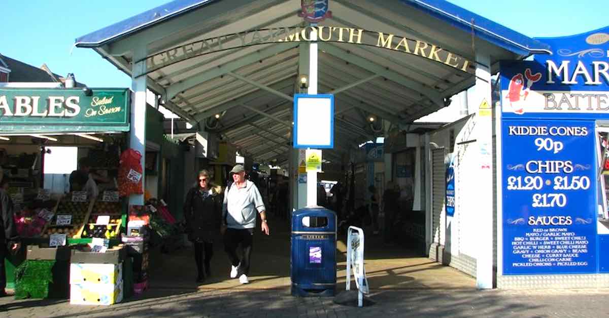 Work starts at Market Way, Great Yarmouth