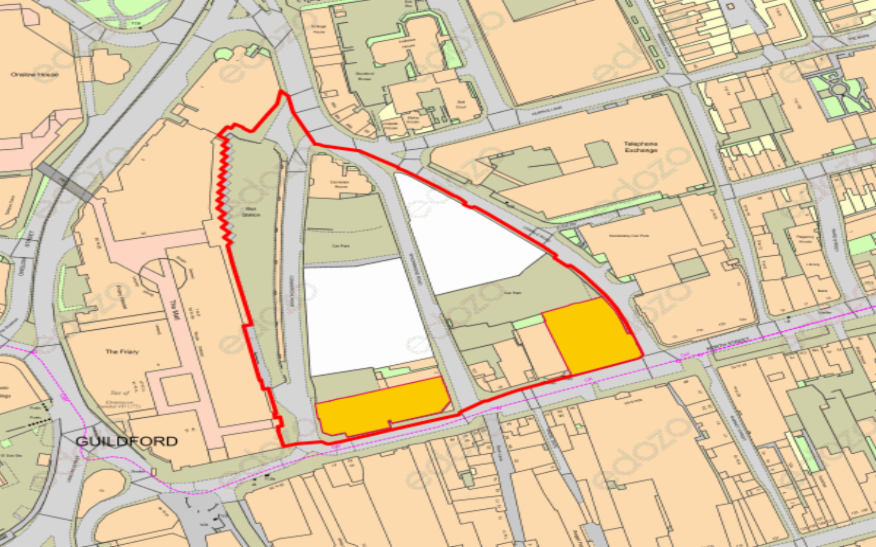 Guildford town centre regeneration scheme being planned