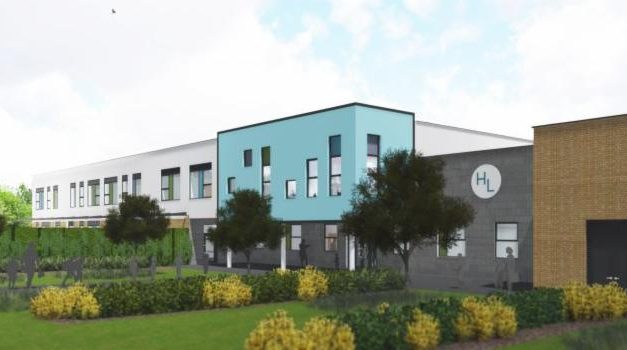 Topping out ceremony for Hampton Lakes Primary