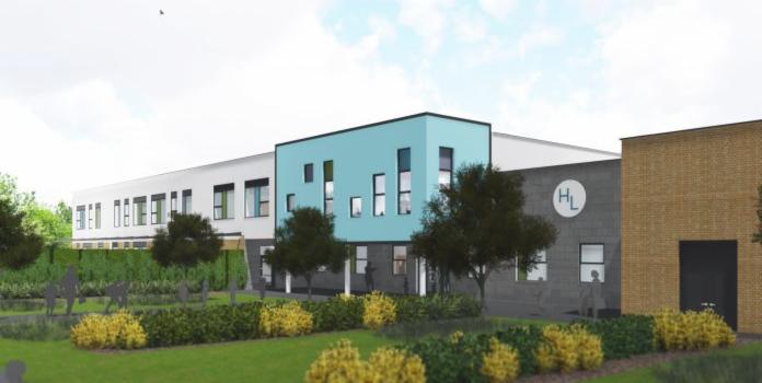 Topping out ceremony for Hampton Lakes Primary