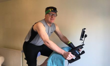 Furloughed director cycles 6,000km at home