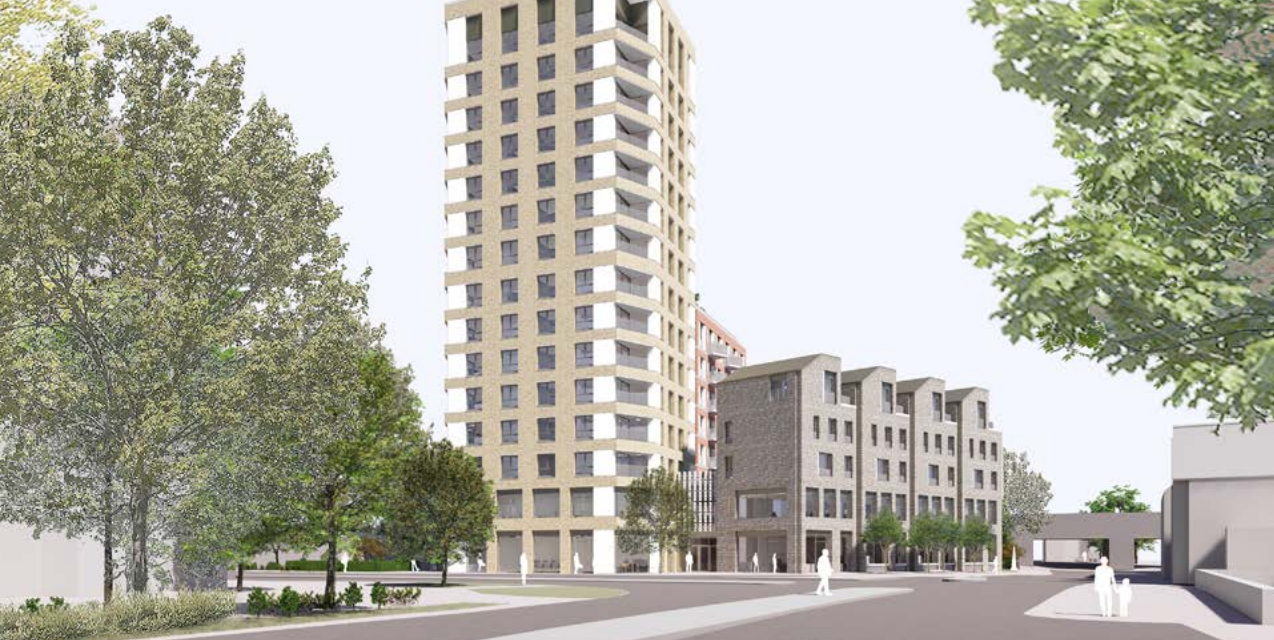 140 flats planned for site in Staines