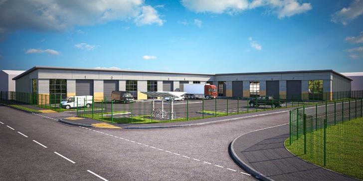 New industrial units available to pre-let in Market Deeping