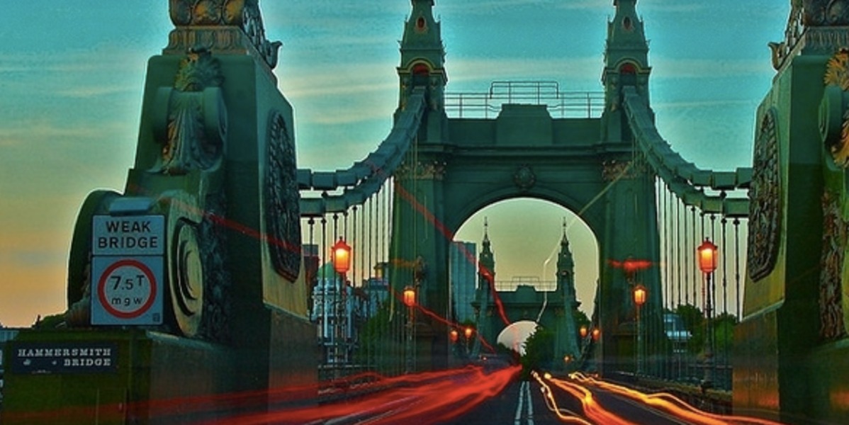 Bridge over troubled water at Hammersmith