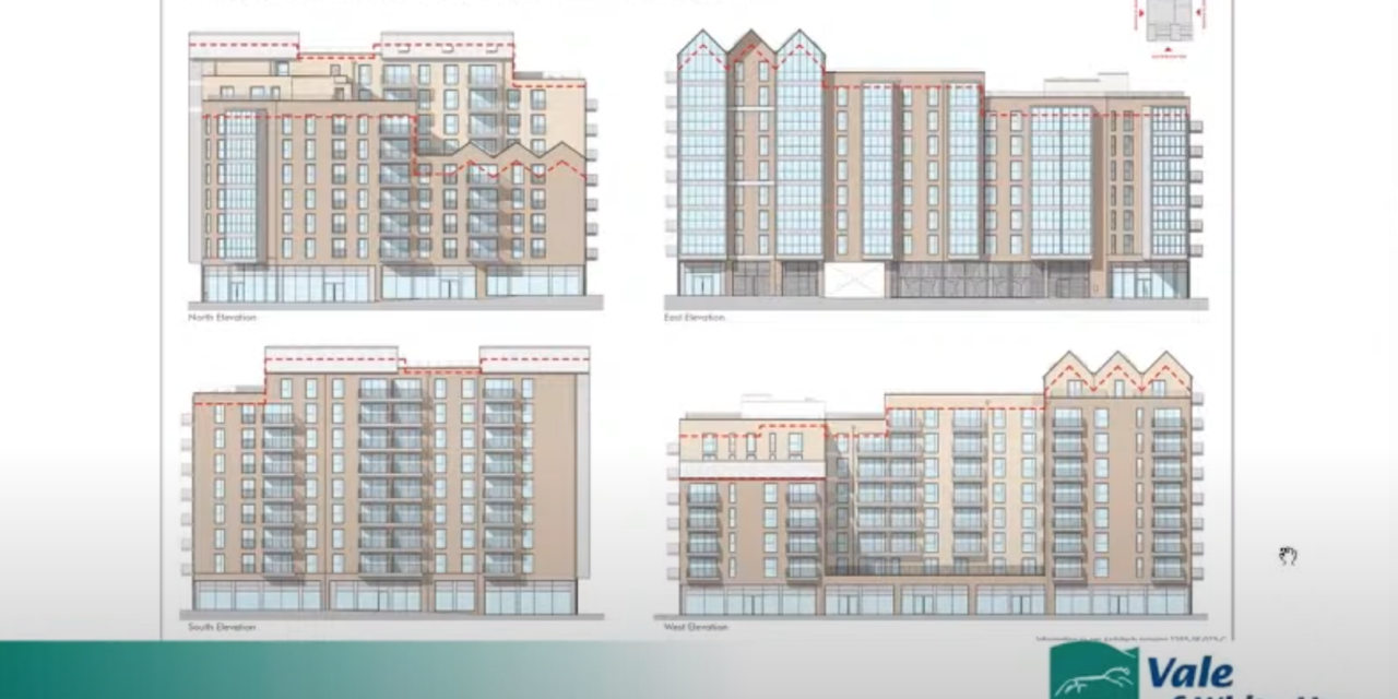 Refusal for additional 30 flats at West Way Square, Botley