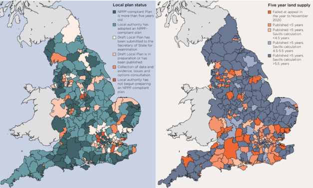 Savills reveals more councils are withdrawing Local Plans