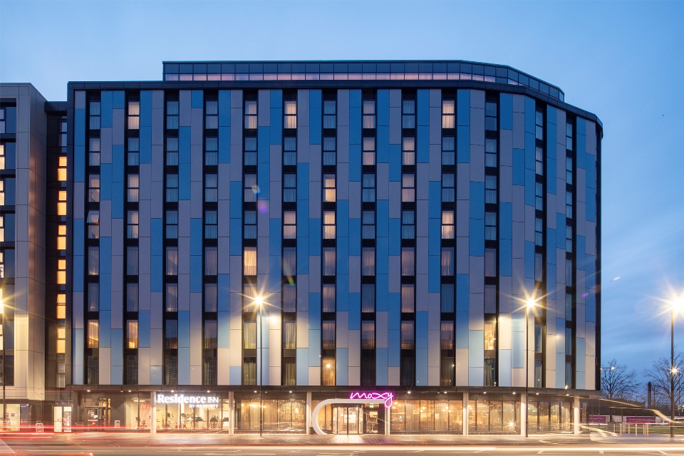 Slough unveils new hotels three months early