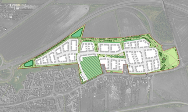 500 new homes and primary school planned for Clapham in Bedfordshire