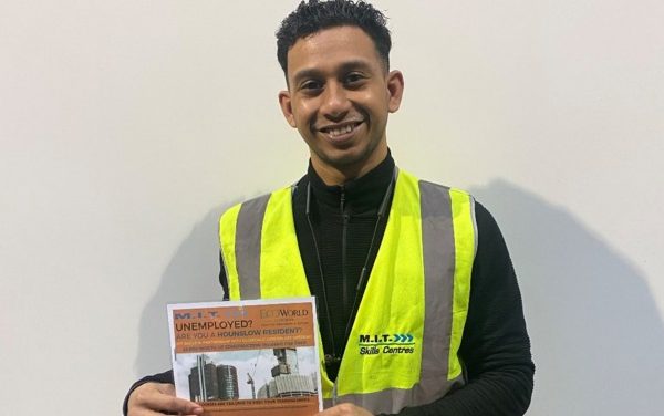 EcoWorld London helps train Hounslow residents in building skills