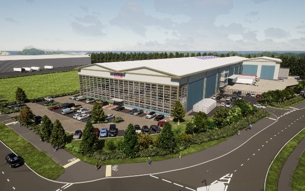 Plans submitted for 200,000 sq ft shed and office in Suffolk