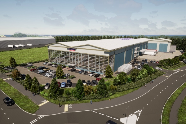 Plans submitted for 200,000 sq ft shed and office in Suffolk