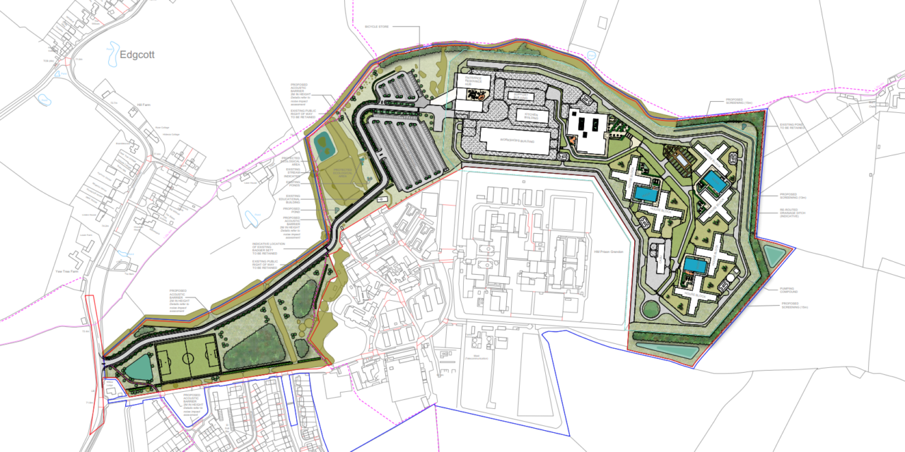 Plans submitted for massive prison at Aylesbury