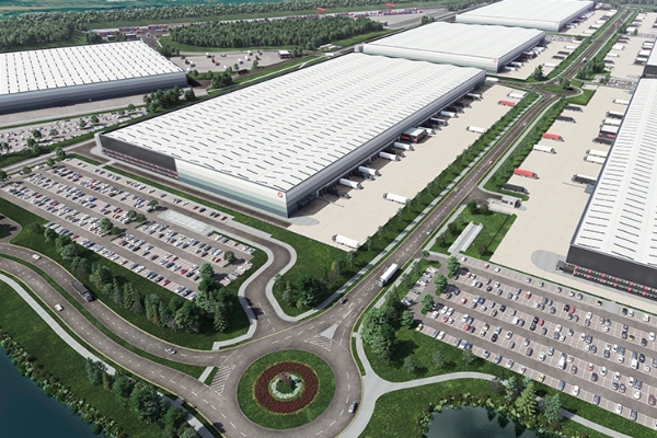 Construction of rail freight interchange begins at SEGRO Logistics Park