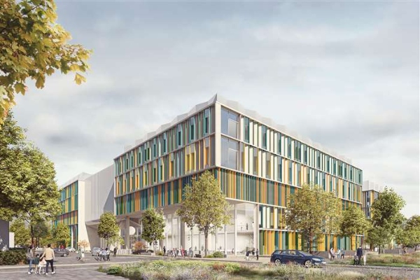 Hawkins/Brown reveal designs for new £220m children’s hospital in Cambridge