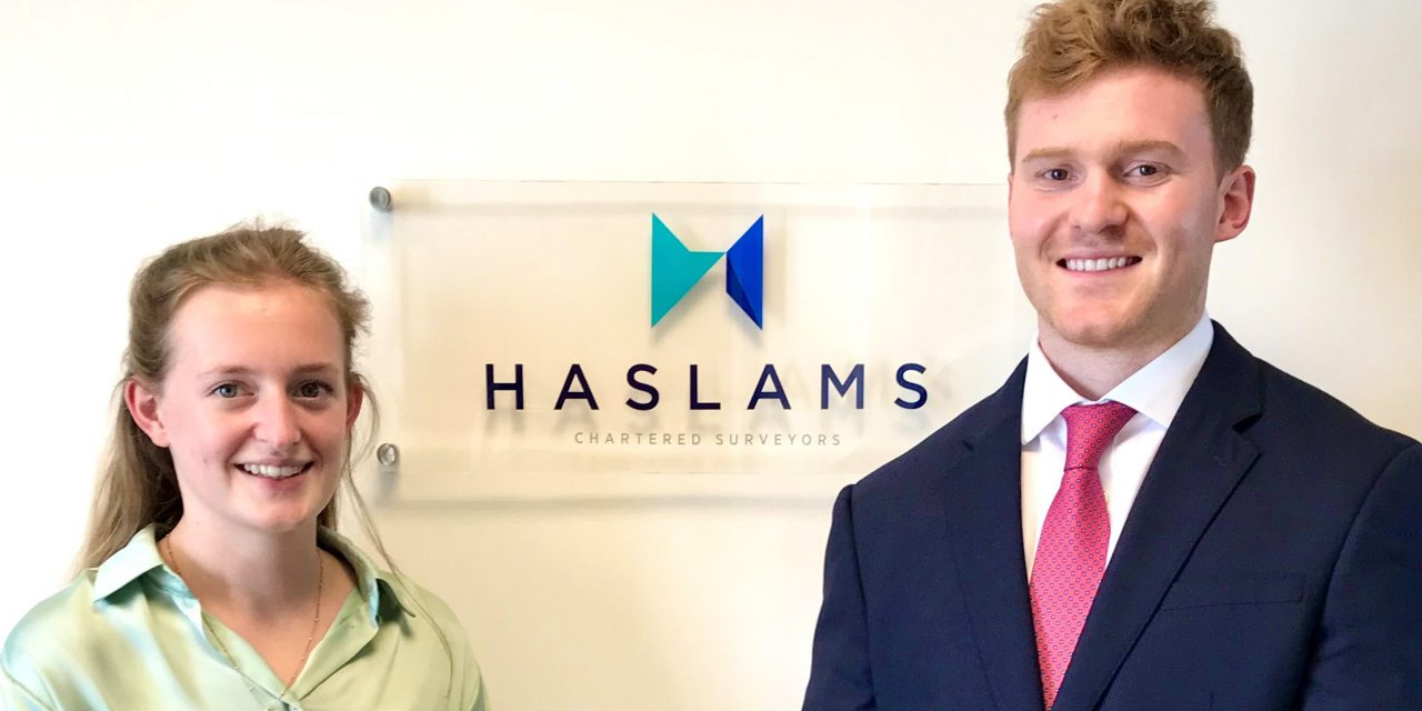 Graduates join Haslams Chartered Surveyors