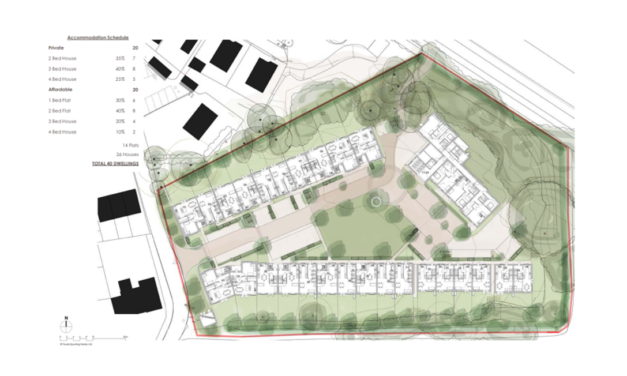 40 homes planned for former Green Belt site