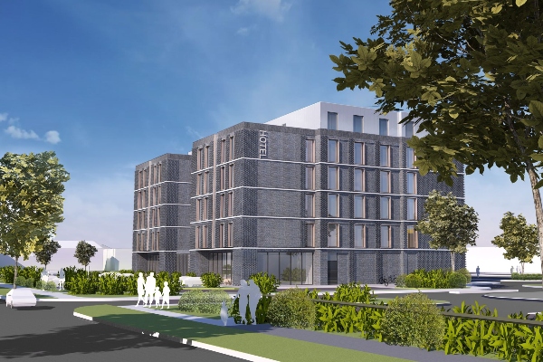 Lift off for six storey hotel at Southend Airport