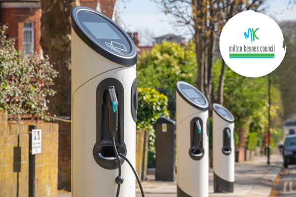 Hundreds of electric car charging points planned for Milton Keynes