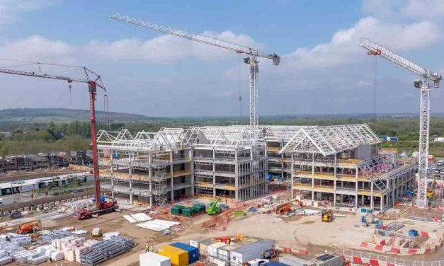 Topping out held at Oxford North phase one