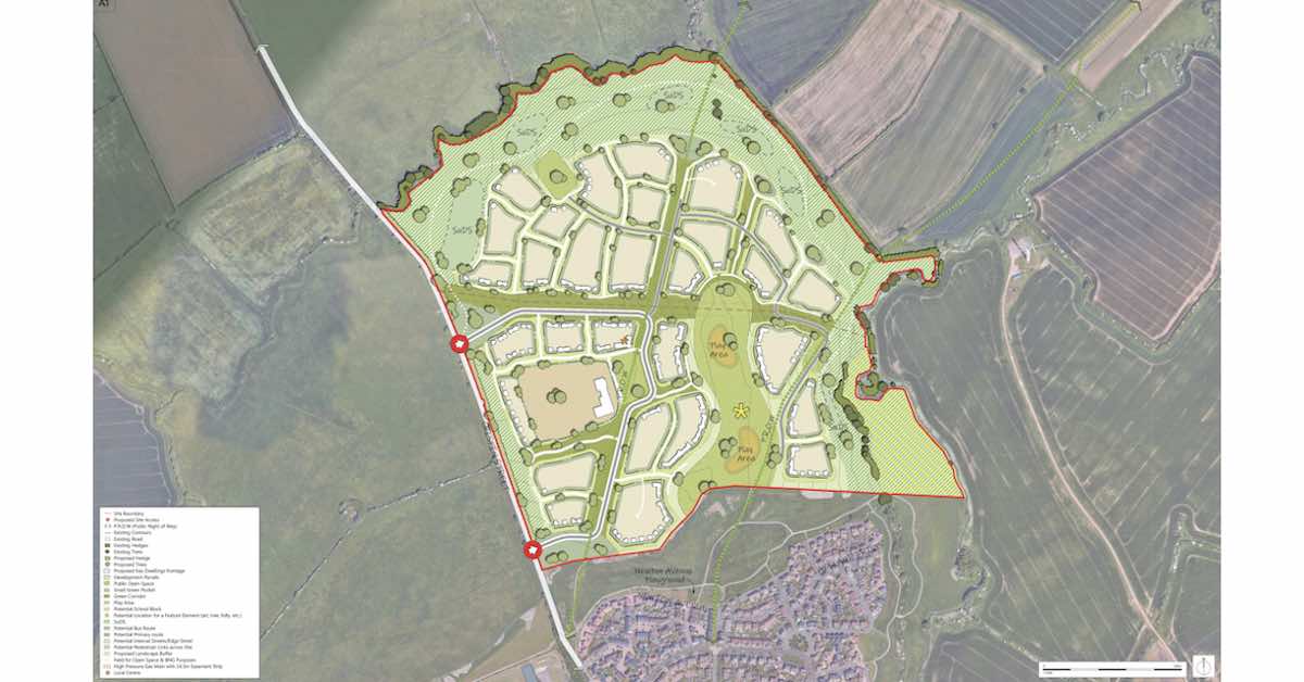 Screening request reveals plan for 800 homes