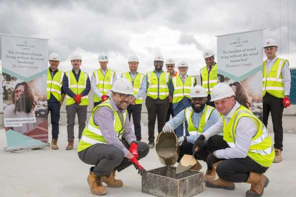 Ark Soane development celebrates topping out ceremony