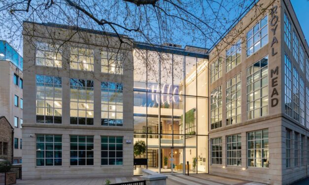 Bath office refurbishment fully let with record rent