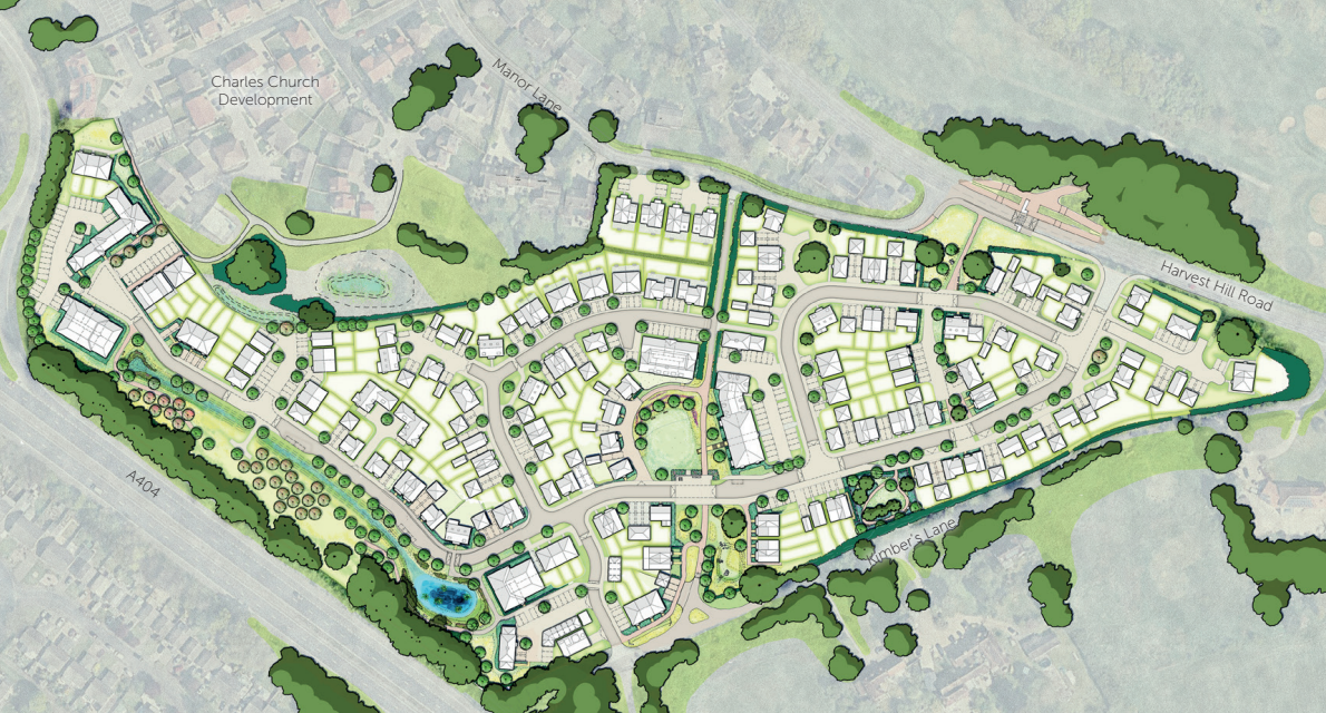 214 homes planned for Maidenhead site