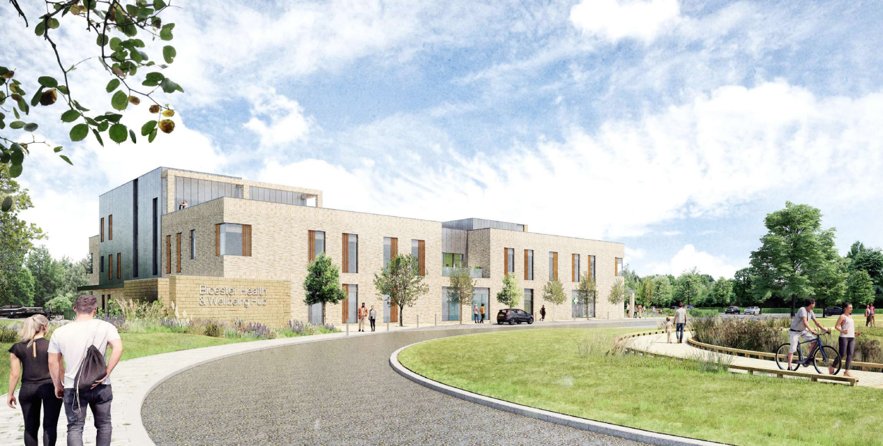 3,350 sq m health and wellbeing hub for Graven Hill