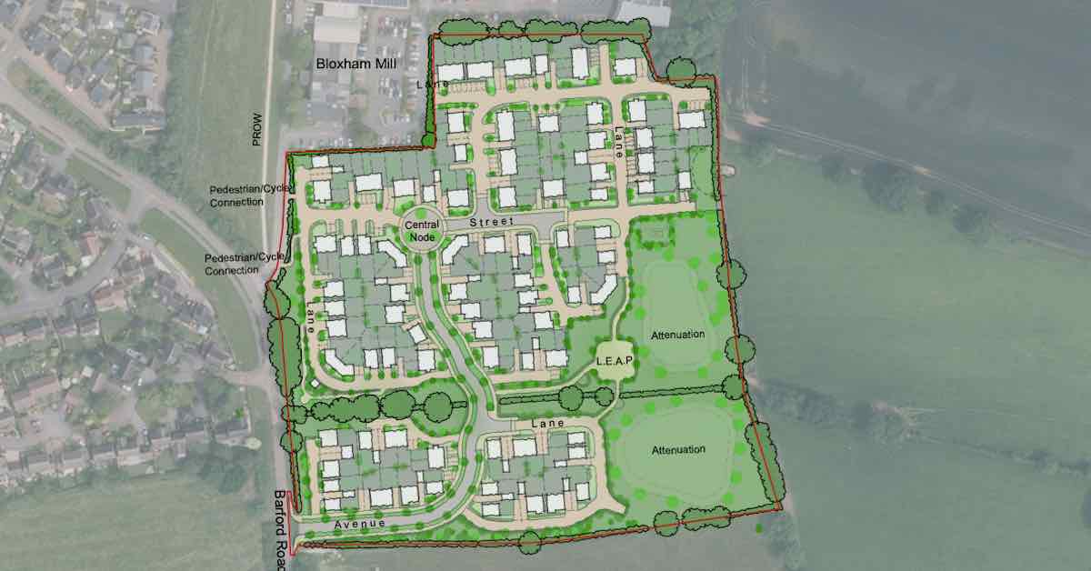 120 homes planned for Bloxham