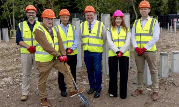 Groundbreaking held at the Aspen Building