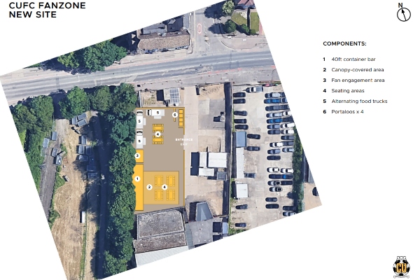 Cambridge United’s fan park proposal rejected