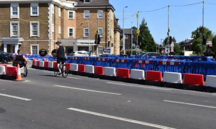 Cycleway 9 makes more progress in Chiswick