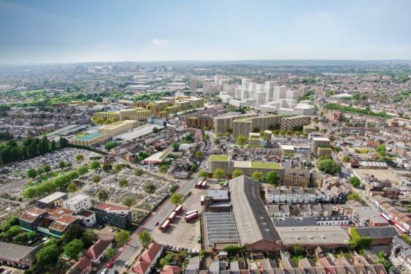 Ninety nine new council homes underway in Church End, Brent