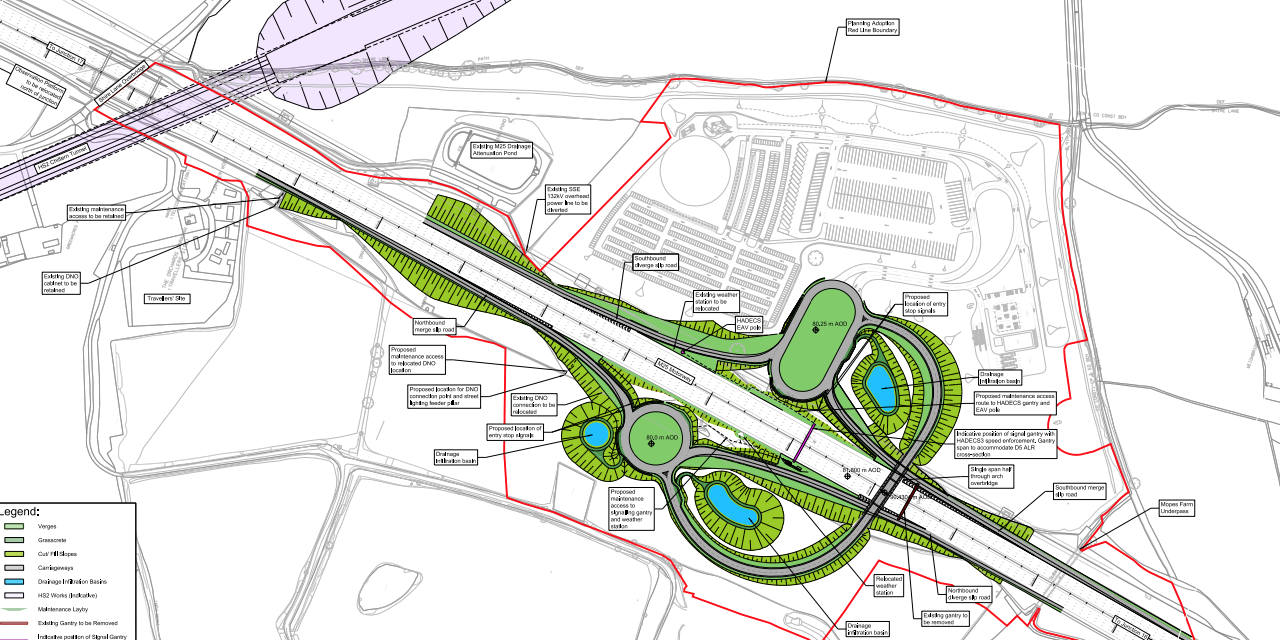 New service area planned in the Chilterns Green Belt