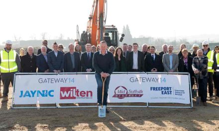 Skills centre under way at Gateway 14