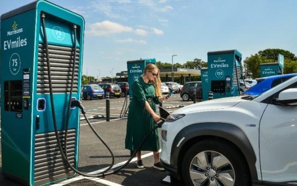 GeniePoint EV charging hub is a first at Morrisons lower environmental impact store