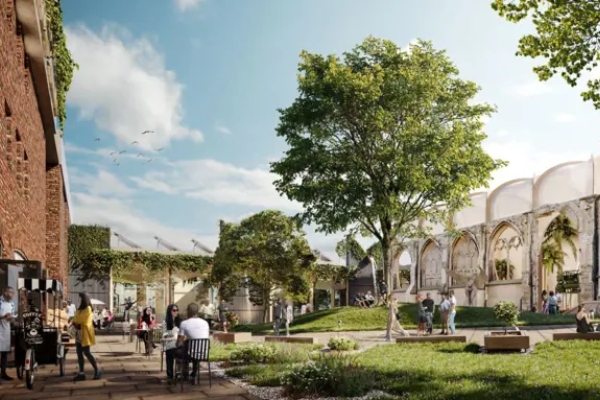 Gloucester unveils plans for new Greyfriars Quarter