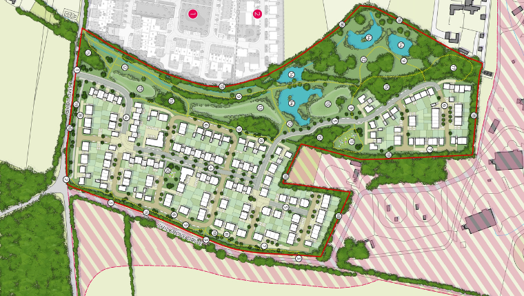 Plans for 230 homes submitted