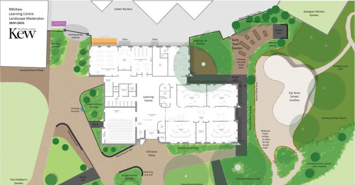 Circular Economy principles will underpin Kew Gardens’ new learning centre