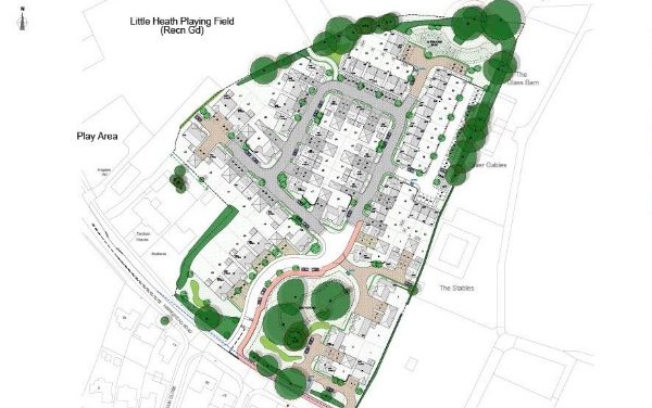 Plans submitted for 63-home scheme in Little Heath, Hertfordshire