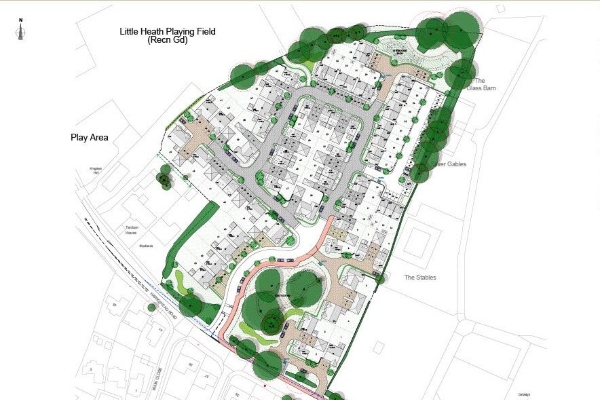 Plans submitted for 63-home scheme in Little Heath, Hertfordshire