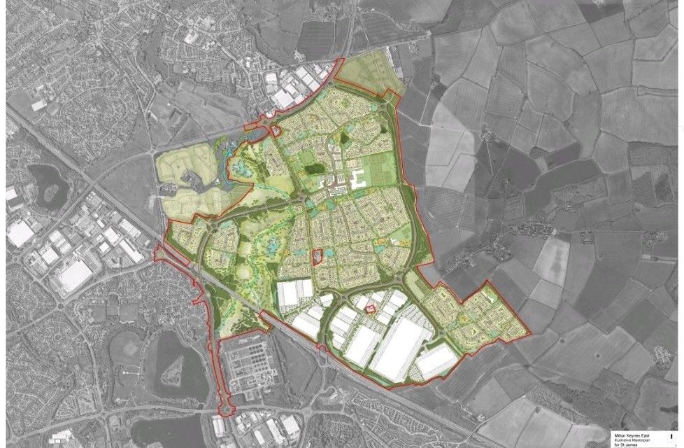 4,000-home scheme approved for Milton Keynes