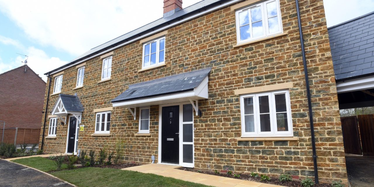 Eco-efficient affordable homes reach completion in Milcombe, Oxfordshire