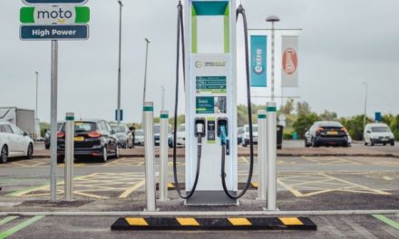 M25’s first electric car charging ‘super hub’ opened at Thurrock Moto service station