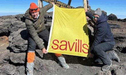 Savills Guildford duo trek up Mount Kilimanjaro to raise £5,000