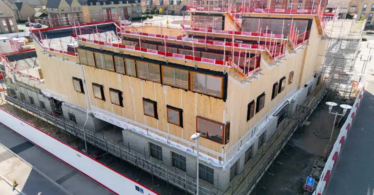 Topping out at Northstowe’s Unity Centre