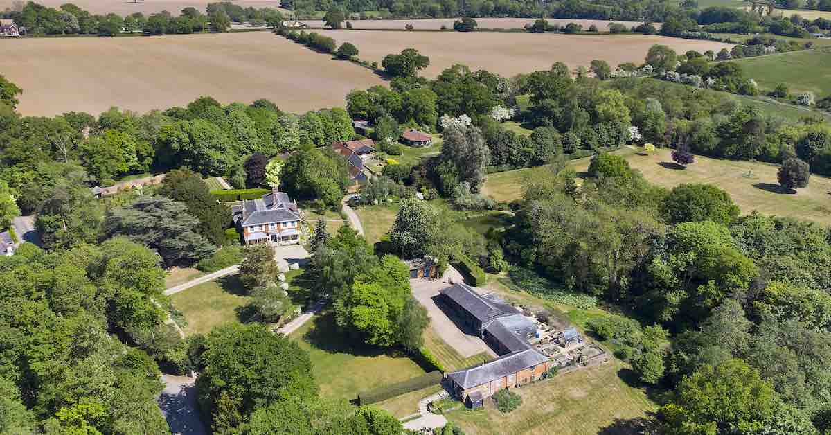 Farm with striking six-bedroom home for sale