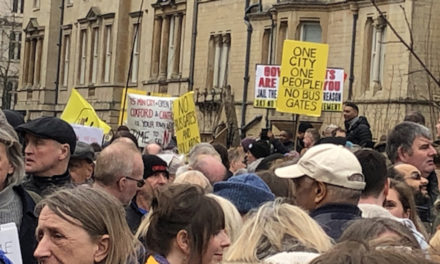 Oxford rallies to protest traffic management proposals…or does it?